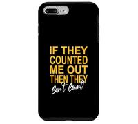 University Varsity-Gold Color Ne comptez jamais sur Moi ! Jaune Coque pour iPhone 7 Plus/8 Plus