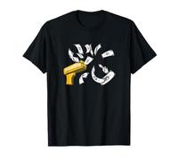 University Varsity-Gold Color se bouscule jusqu'à ce qu'il pleuve T-Shirt