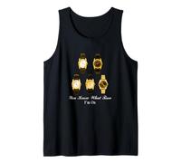 University Varsity-Gold Color The Time I'm on Yellow Débardeur