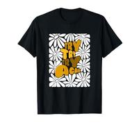 University Varsity-Gold Color Try Again-x3 Jaune T-Shirt