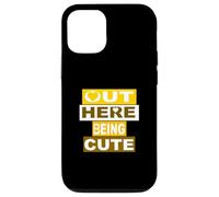 University Varsity-Gold est là, c'est une jolie université en or Coque pour iPhone 12/12 Pro