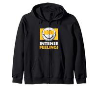 University Varsity-Gold Intense Feelings Varsity-Gold Sweat à Capuche