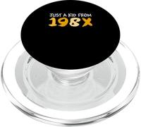 University Varsity-Gold Just A Kid à partir de 198X Jaune PopSockets PopGrip pour MagSafe