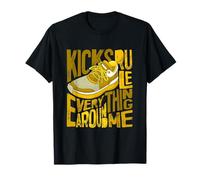 University Varsity-Gold Kicks Domine Tout ce Qui m'entoure T-Shirt