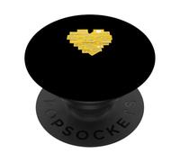 University Varsity-Gold Love Your Self Notes Jaune PopSockets PopGrip Adhésif