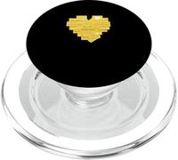 University Varsity-Gold Love Your Self Notes Jaune PopSockets PopGrip pour MagSafe