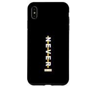 University Varsity-Gold NE Soyez JAMAIS Moi University Varsity-Gold Coque pour iPhone XS Max