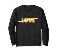 University Varsity-Gold No Love Jaune Varsity-Gold Manche Longue