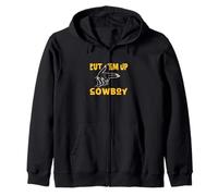 University Varsity-Gold Put 'em Up Cowboy Sweat à Capuche