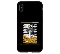 University Varsity-Gold, tais-toi Quand tu me parles Coque pour iPhone XS Max