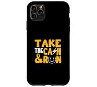 University Varsity-Gold Take The Cash & Run Jaune Coque pour iPhone 11 Pro Max