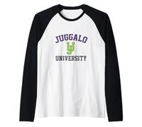 University - Violet et vert - Keep it Fresh & Very Clean Manche Raglan