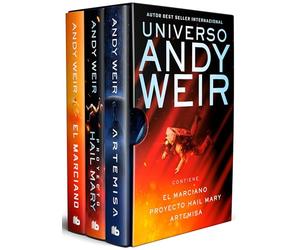 Universo Andy Weir (edición estuche con: El marciano | Proyecto Hail Mary | Artemisa)