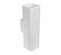 UNIVERSO Applique en plâtre LED GU10 lampe rectangulaire double émission lumière murale 230 V