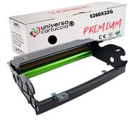 Universo Cartuccia® Drum compatible avec Lexmark E-260 E-260D E-260DN E-360 E-360D E-360DN E-460 E-460DN E-460DW E-462 E-462DTN E260-A11E E360-H11E E360-H21E (DRUM)