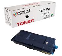 UniversoCartuccia Toner compatible avec Kyocera TK-3170 Noir 1T02T80NL1 Compatible avec les imprimantes ECOSYS P3050dn, P3055dn, P3060dn
