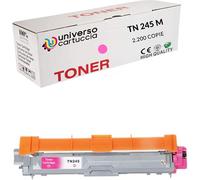 Universocartuccia® Toners compatible pour Brother dcp-9020cdw hl-3140cw 3150 CDW 3170 CDW mfc-9140cdn 9330 CDW 9340 CDW - (1 TN241 noire +1 TN245 cyan + 1 TN 245 magenta +1 TN245 jaune) magenta 1