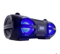 Universum Ghetto-blaster BB 500-20 – Bluetooth, CD, USB, FM, télécommande, lumière d'ambiance, noir