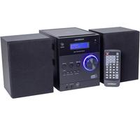 UNIVERSUM MS 300-21 Chaîne stéréo AUX, Bluetooth, CD, DAB+, FM, USB, fonction de charge de la batterie, avec télécommande, avec caisson denceinte, fonction