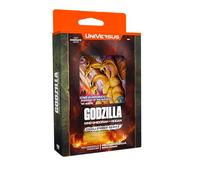 UniVersus Godzilla Challenger Series - King Ghidorah & Rodan Deck - 2 Jeux de Personnages, prêt à Jouer, Jeu de Cartes de Construction de Pont, sous Licence, Jeux UVS