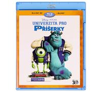 Univerzita pro priserky (2Blu-ray 3D+2D) (Monsters University ) (Tchèque version)