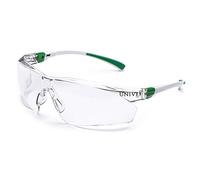 Univet Lunettes 505UP – Anti-buée & anti-rayures, contre particules et radiations, incolore, cordon