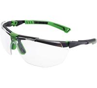 Lunettes de protection 5X1030000 EN 166, EN 170 FT KN branches gris foncé/vert, Quantité:1