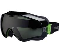 Univet 6X3 6X3-00-05 Lunettes intégrales avec protection anti-buée, avec protection UV noir, vert EN 166, EN 170, EN 172 DIN 166, DIN 170, DIN 172