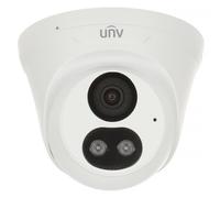 Uniview IPC3618LE-ADF28KC-DL Caméra de sécurité IP 8MP avec IR de 30m et LED lumière blanche