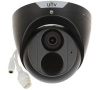 Uniview IPC3618SB-ADF28KM-I0-NOIR 4K UHD Caméra de Sécurité Extérieure avec Éclairages IR