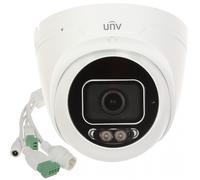 Uniview IPC3634SE-ADF28K-WL-I0 Caméra de Sécurité 4MP Résistante aux Vandales avec PoE et Audio