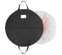 Univivi Sac à vêtements de danse tutu pliable de 101,6 cm pour suspendre des vêtements, sac de rangement avec fermeture éclair intégrale pour enfants et filles