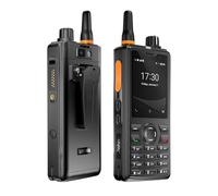 UNIWA F41 Zello Walkie Talkie 4G Téléphone Mobile IP54 Waterproof Rugged Smartphone MT6739 Quad Core 1GB+8GB Android 8.1 GPS SOS PPT 4600mAh POC Dual Camera SIM (F41)