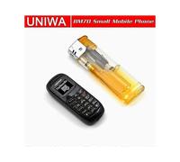 Uniwa Mini Mobile Phone L8star Bm70 Wireless Bluetooth Earphone Cellphone Stereo Gsm Unlocked Phone