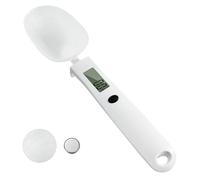 UNIWEIGH Cuillère à mesurer numérique électronique de haute précision pour gadgets de cuisine et repas quotidiens, 300 g/0,1 g pour cuisiniers à domicile, boulangers, chefs, animaux domestiques