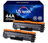Uniwork 44A CF244A Cartouches de Toner compatibles pour HP CF244A 44A pour HP Laserjet Pro M15w M15a Laserjet Pro MFP M28w MFP M28a (Noir, 2-Pack)