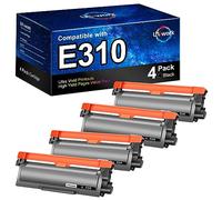 Uniwork Cartouche de toner compatible pour imprimante Dell E310dw 593-BBKD E310 E514 E515 pour imprimante E310DW E515DW E514DW E515DN Noir