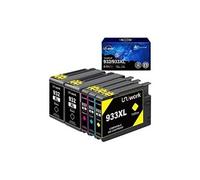 Cartouche d'encre GENERIQUE Uniwork cartouches d'encre compatibles pour hp 932 933 xl 932xl 933xl pour hp officejet 6100 6600 6700 7110 7510 7610 7612 (2 noir, 1 cyan, 1