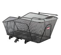 Unix Rosetto Topklip Panier de vélo Unisexe pour Adulte Noir 47 x 30 x 20 cm