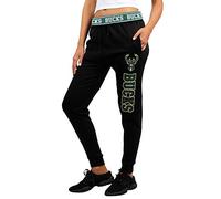 UNK NBA Pantalon de Jogging en Polaire pour Femme FFL3592F NBA avec Bande élastique - Noir/Bleu - Taille M