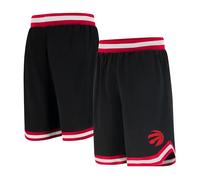 Unk NBA Ultra Game GSM3547F NBA Short de Basket-Ball tissé avec Logo de l'équipe en Poly, Noir, Taille L