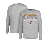 UNK Ultra Game pour Homme Supreme NBA L/S Tee, Homme, GLM1861F-CC-Large, Gris chiné, Grand