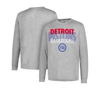 UNK Ultra Game pour Homme Supreme NBA L/S Tee, Homme, GLM1861F-DP-Small, Gris chiné, Petit