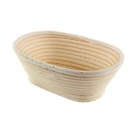 UNKC Panier de fermentation ovale - 15 x 8 x 5 cm - En rotin naturel - Pour pain fait maison et boulangers professionnels