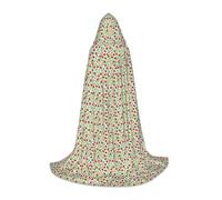 Unkhtt Belle cape à capuche unisexe avec imprimé papillons pour cosplay, festival, carnaval, magicien