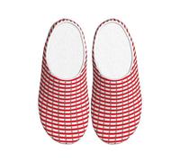 Unkhtt Chaussons pour adulte Motif drapeau du Liban Doux Anti-boulochage Flanelle Semelle antidérapante Maison Voyage
