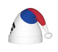 Unkhtt Drapeau de la République de Corée - Chapeau de Noël pour enfants - Chapeau de Noël d'hiver - Couvre-chef de Noël - Nouvel An