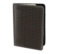 Unkhtt Étui portefeuille pour passeport de 14 cm avec imprimé horreur d'Halloween pour homme et femme, compact et sécurisé, Noir , Taille unique