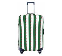 Unkhtt Housse de protection extensible pour valises à coque souple et rigide Motif drapeau de l'Algérie, Noir , S, Bagage à main