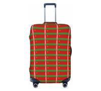 Unkhtt Housse de protection extensible pour valises rigides et souples Motif drapeau de la Biélorussie, Noir , M, Bagage à main